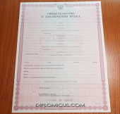 Свидетельство о браке Свидетельство о браке